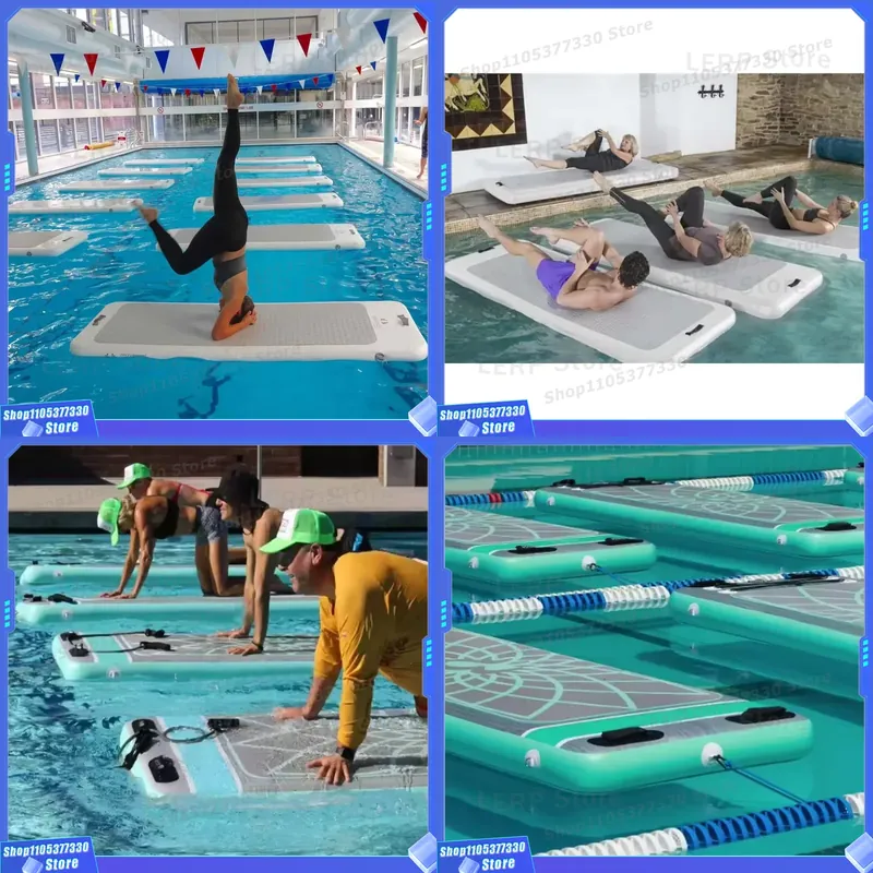 Yoga Fitness Factory - Colchonetas Inflables Flotantes para Yoga en