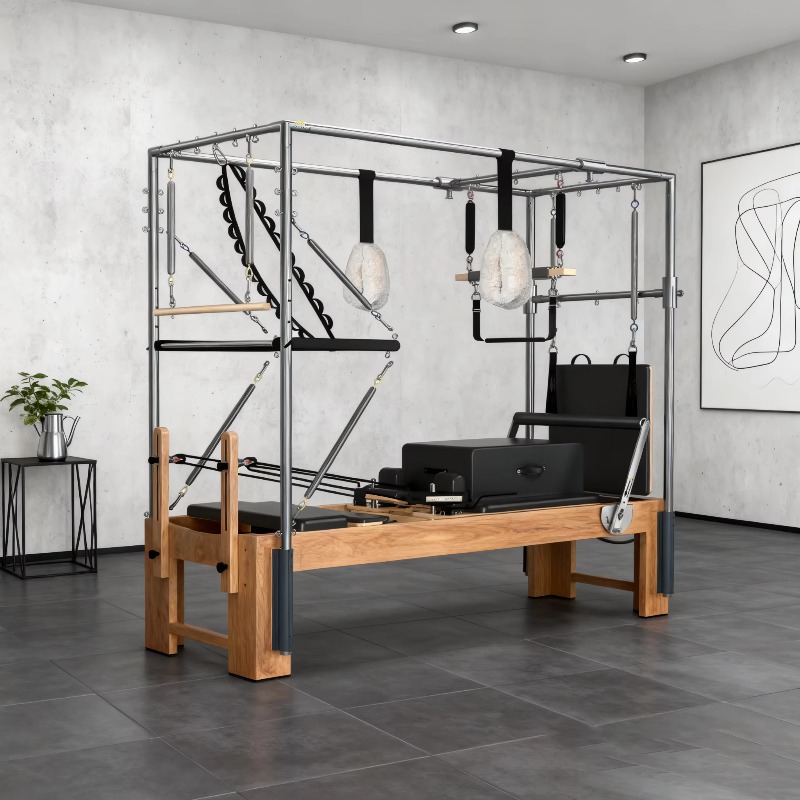 Yoga Fitness Factory - Máquina de madera de arce de