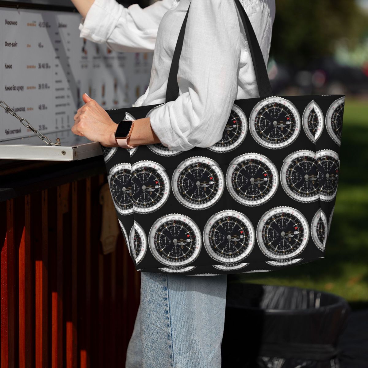 Yoga Fitness Watch - Bolsa de Playa de Lujo con