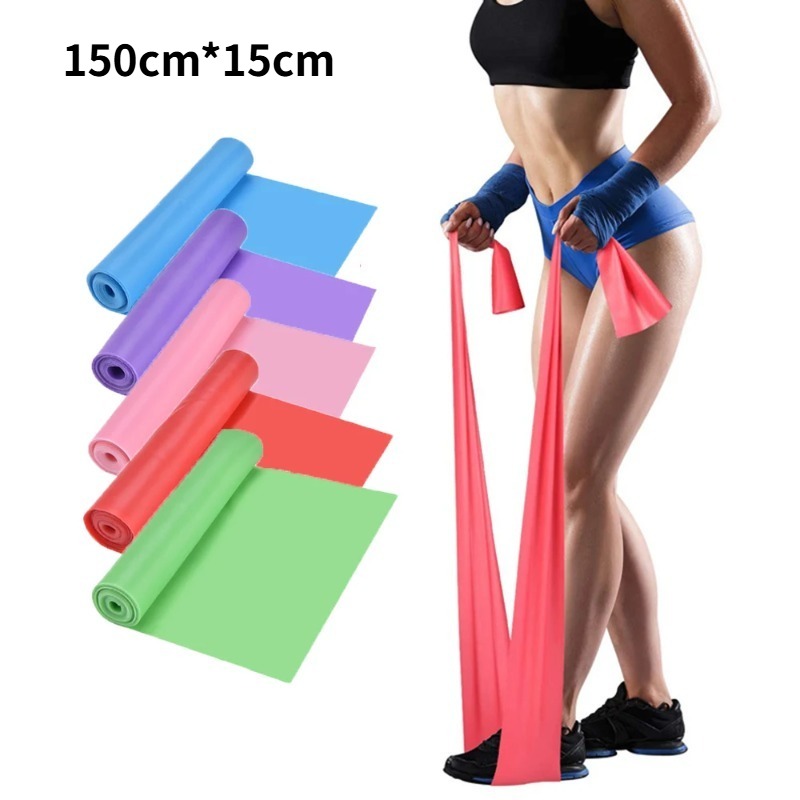 Bandas de Resistencia de Látex - Yoga Fitness Stretching Strap reseña y precio