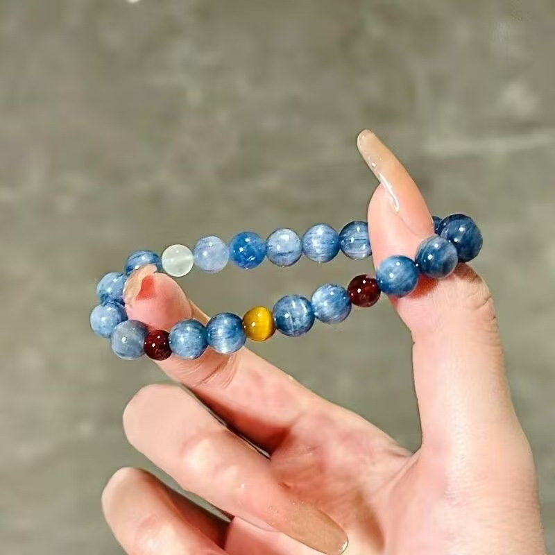 Pulsera de cuentas de granate  - Yoga Fitness Tracker reseña y precio