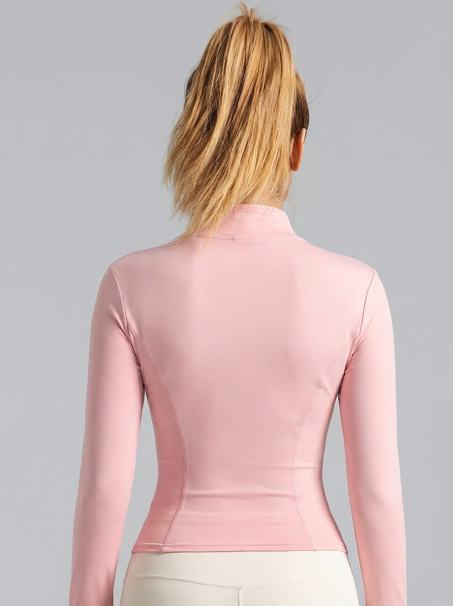 Nueva Chaqueta Deportiva Rosa  - Yoga & Fitness With Denise reseña y precio
