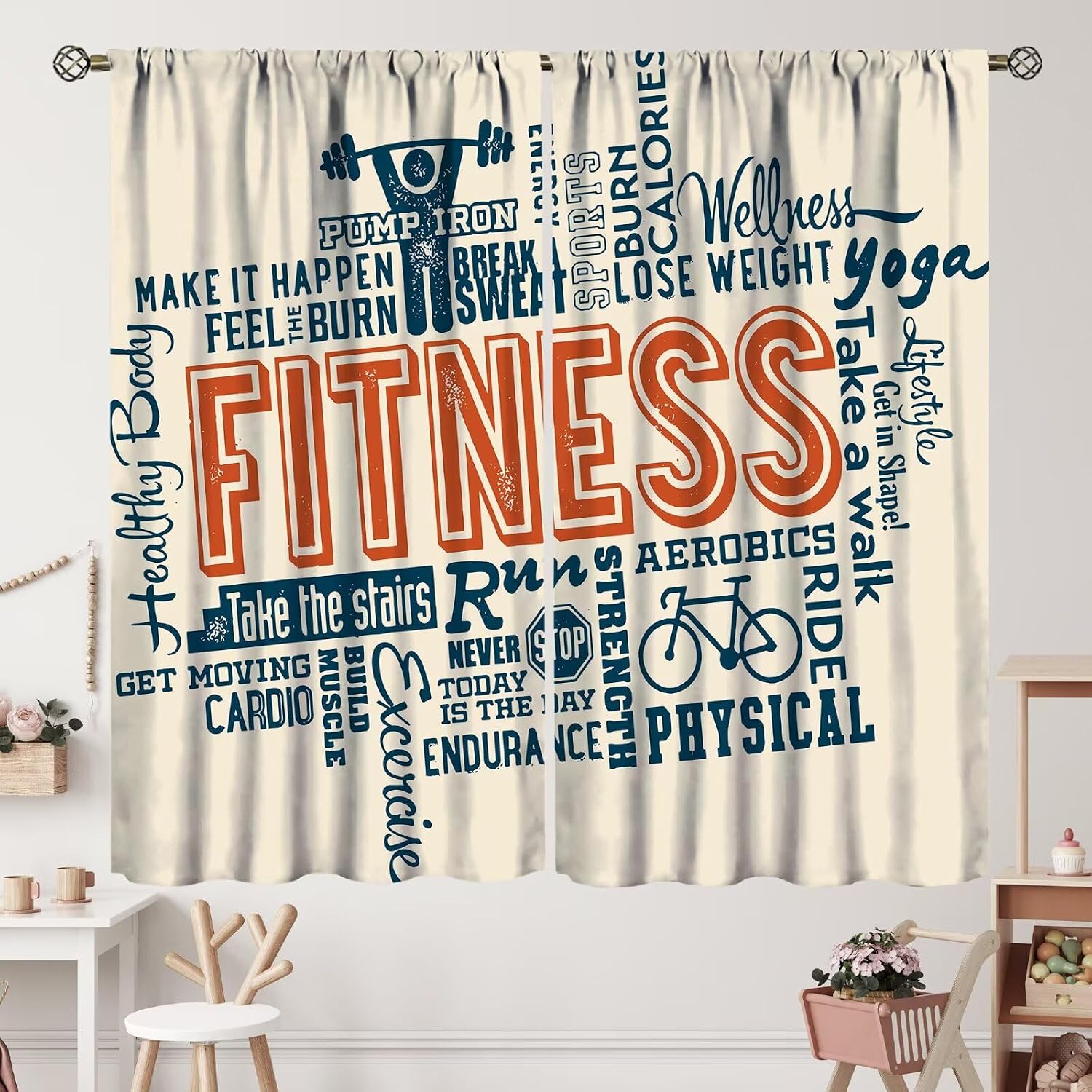 Gran Pancarta Motivacional par - Yoga Fitness Hotel reseña y precio