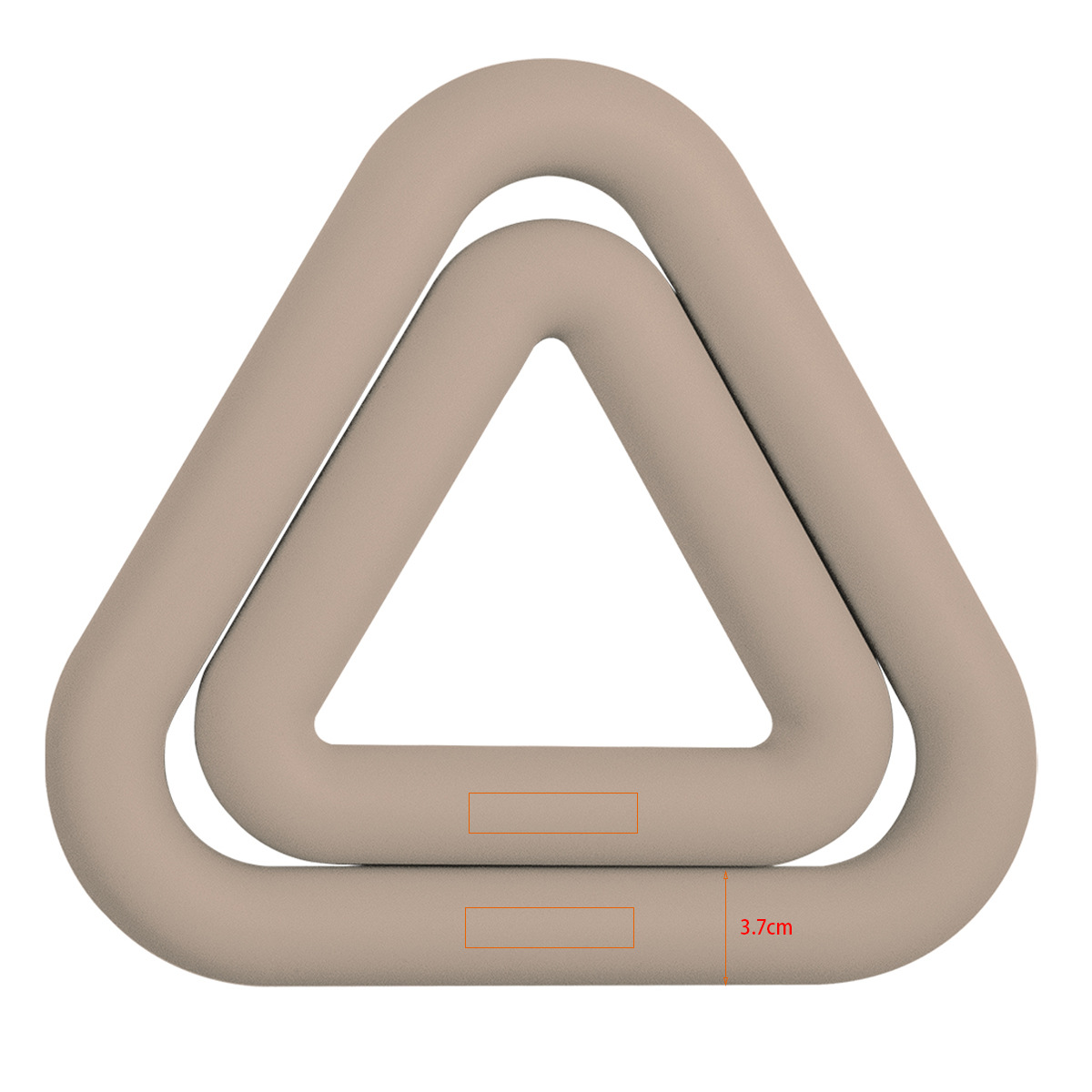Anillos de hierro Triangulares - Yoga Fitness Factory reseña y precio