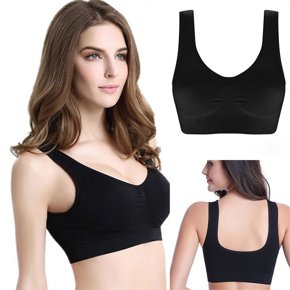Sujetador sin costuras para mu - Yoga Fitness Youtube reseña y precio