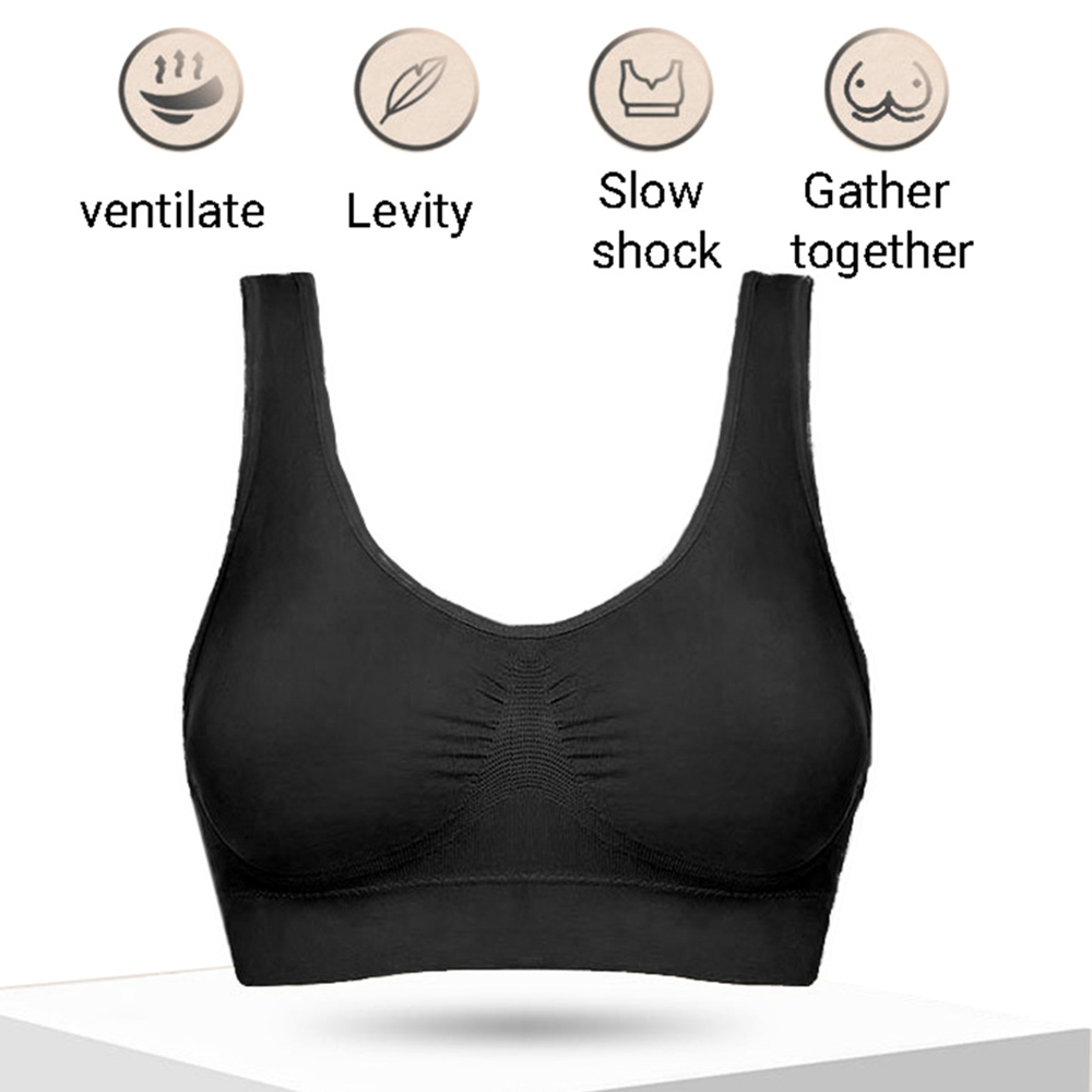 Sujetador sin costuras para mu - Yoga Fitness Youtube reseña y precio