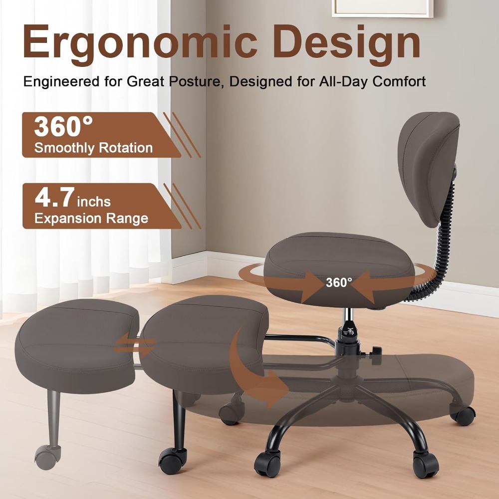 Silla Giratoria Ergonómica par - Yoga & Fitness With Denise reseña y precio