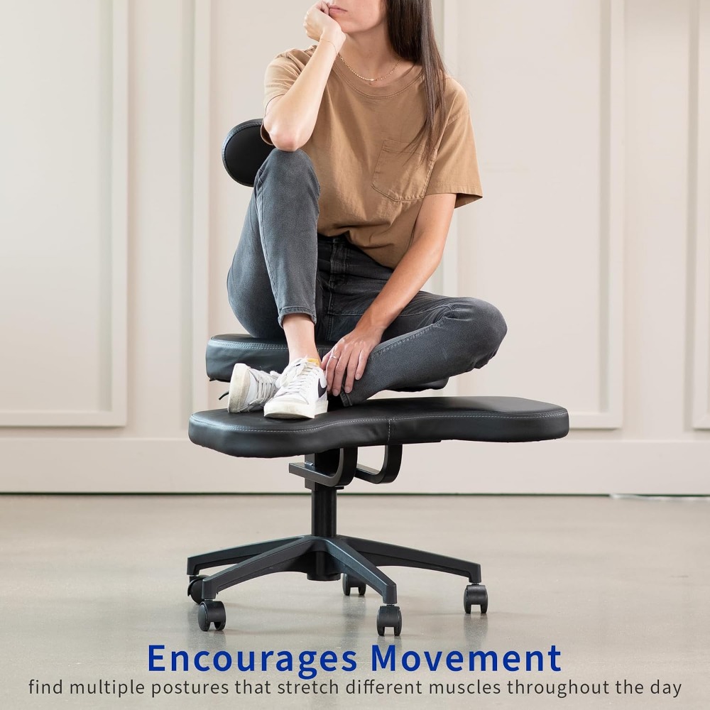 Silla de Oficina con Respaldo  - Yoga & Fitness With Denise reseña y precio