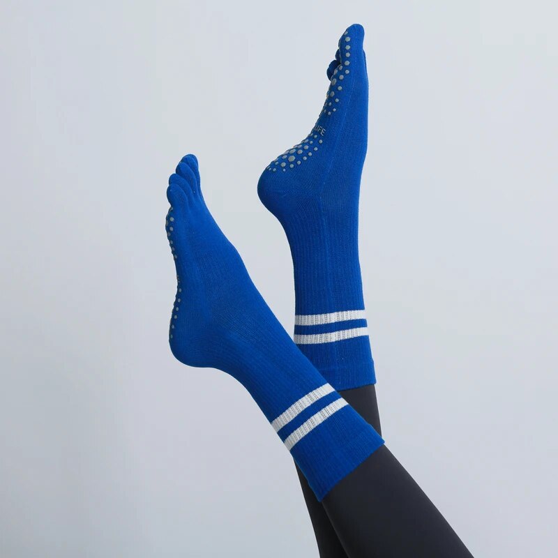 Calcetines de Yoga transpirabl - Yoga Fitness Youtube reseña y precio