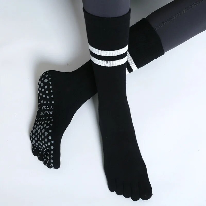 Calcetines de Yoga transpirabl - Yoga Fitness Youtube reseña y precio