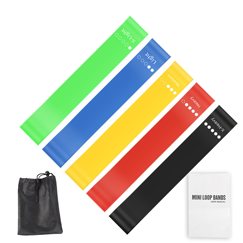 Juego de 5 Bandas de Resistenc - Yoga Fitness Stretching Strap reseña y precio