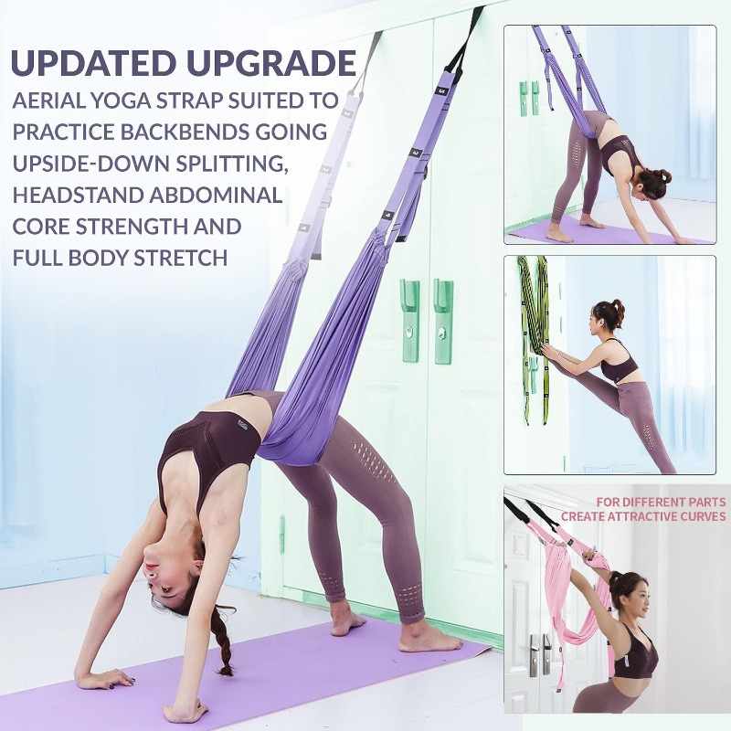 Hamaca Ajustable para Yoga Aér - Yoga Fitness Stretching Strap reseña y precio