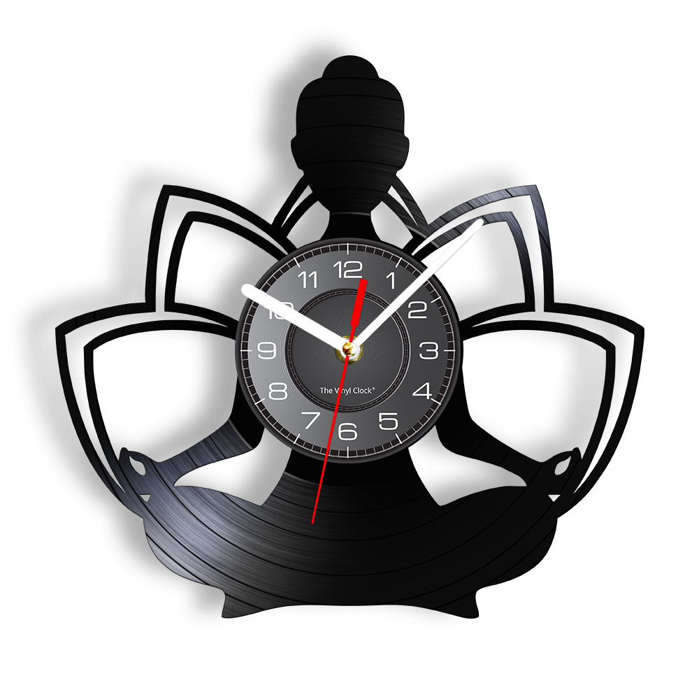 Reloj de Pared de Vinilo con D - Yoga Fitness Watch reseña y precio