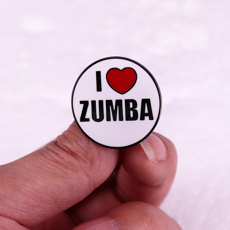 Pin esmaltado I Love Zumba, in - Zumba & Yoga Fitness By Anushree Pune Reviews reseña y precio