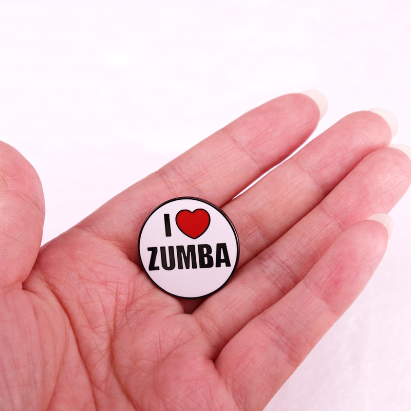 Pin esmaltado I Love Zumba, in - Zumba & Yoga Fitness By Anushree Pune Reviews reseña y precio