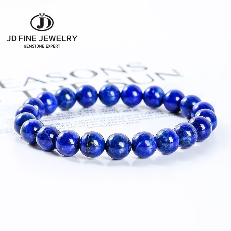 JD-pulsera de cuentas de lapis - Yoga Fitness Tracker reseña y precio