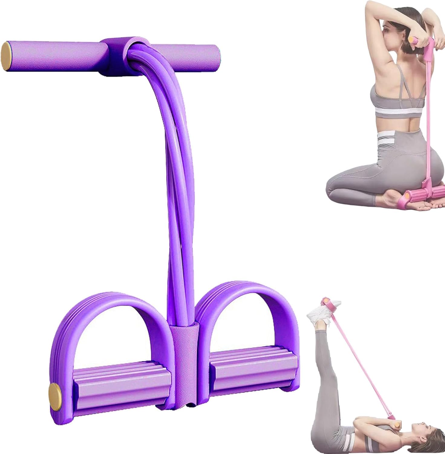 Tensor de 4/6 Tubos Multifunci - Yoga Fitness Youtube reseña y precio