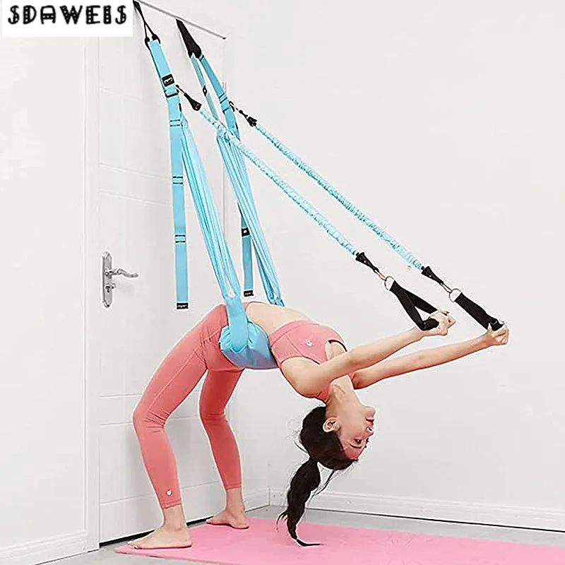 Correa de Yoga aérea ajustable - Yoga Fitness Stretching Strap reseña y precio